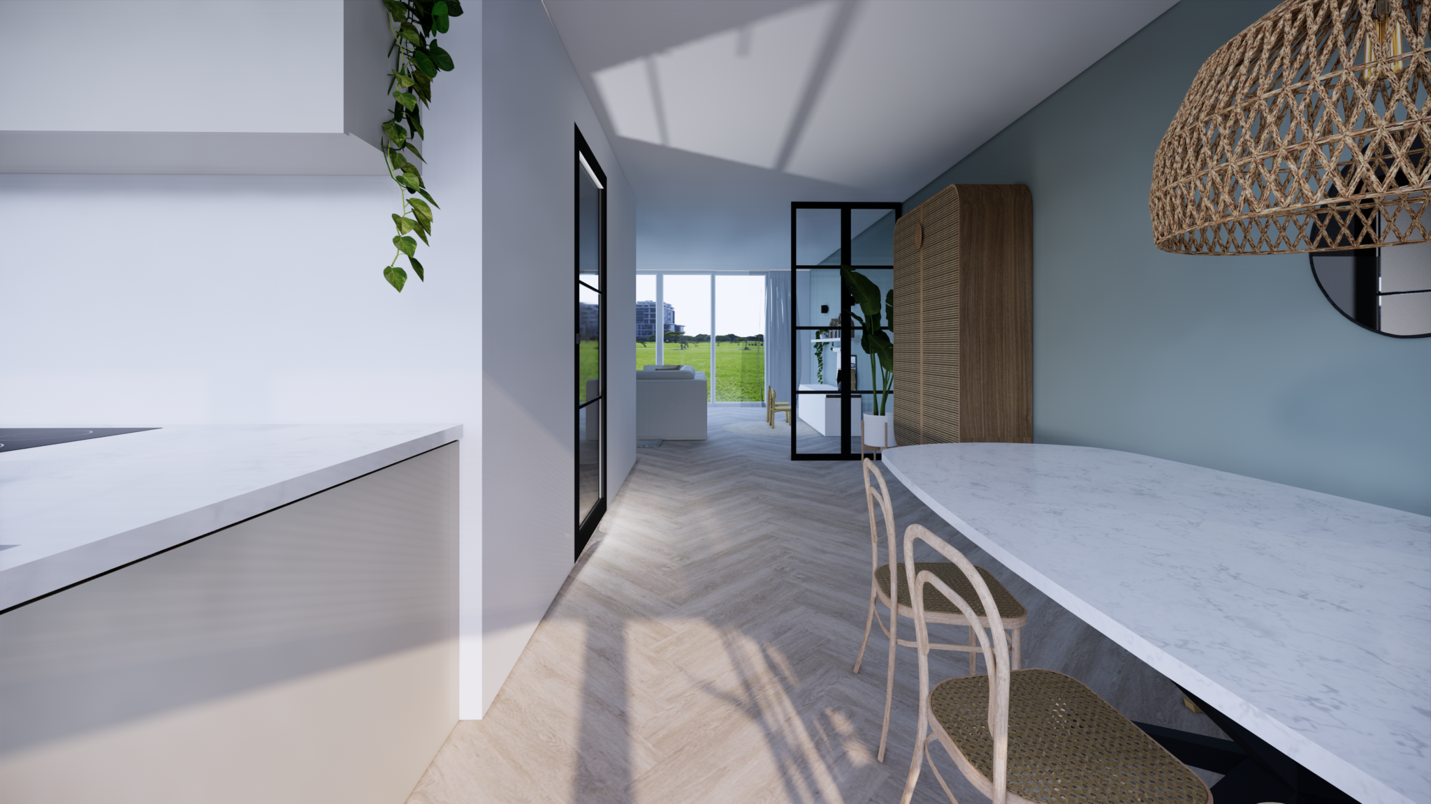 Interieuradvies nieuwbouwwoning Voorschoten - nook interior