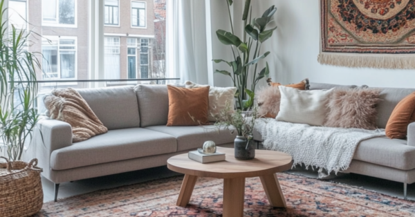 Bohemian woonkamer: 10 ideeën om toe te passen - nook interior